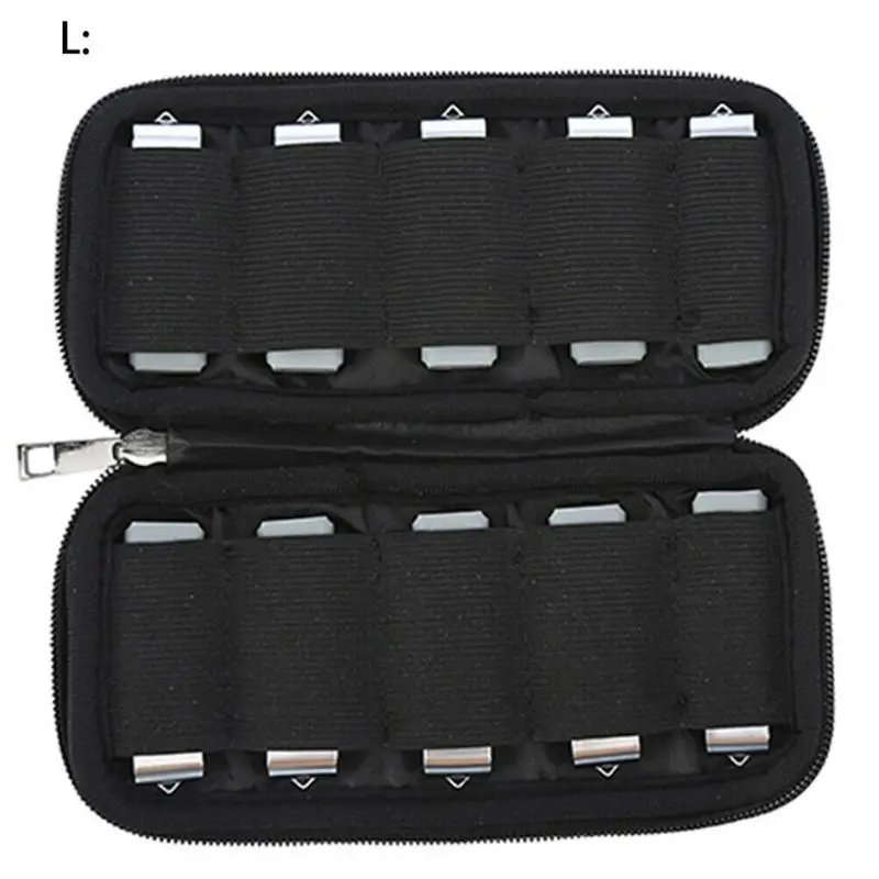 Portable Disk USB Drives for Case Shockproof Travel Protective Storage Bag 6/10 Slots