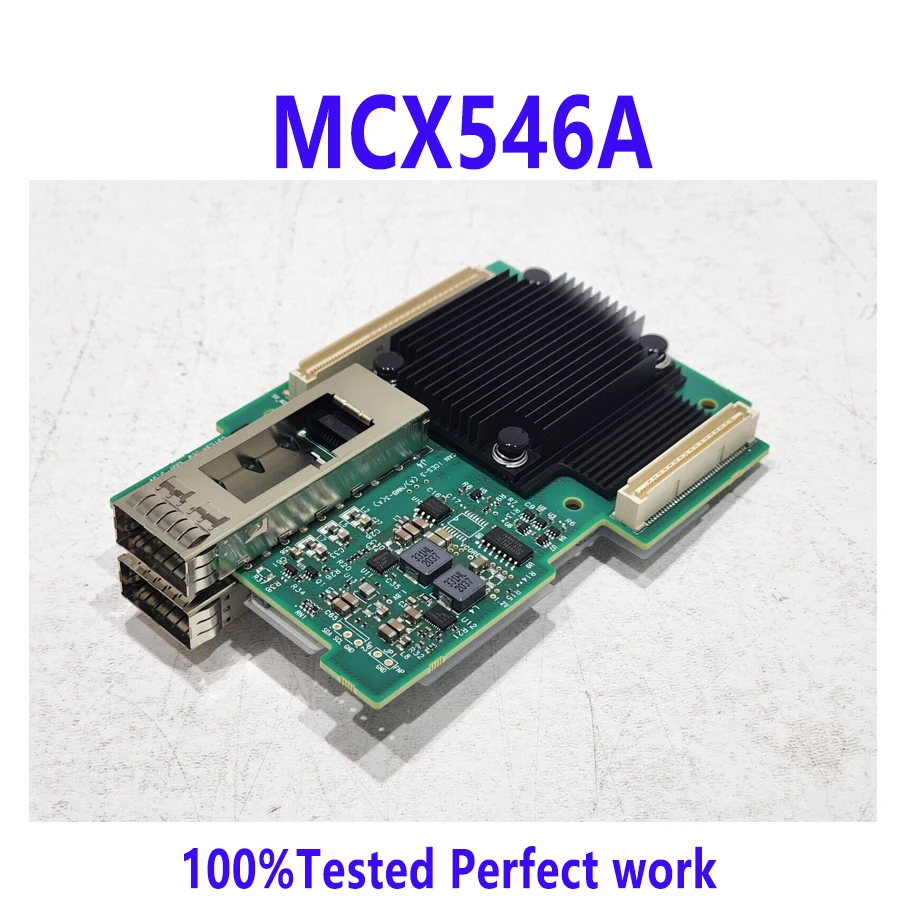 Mellanox ConnectX-5 이더넷 카드 MCX546A-CDAN, PCIe 4.0x16 QSFP28, 2x100G