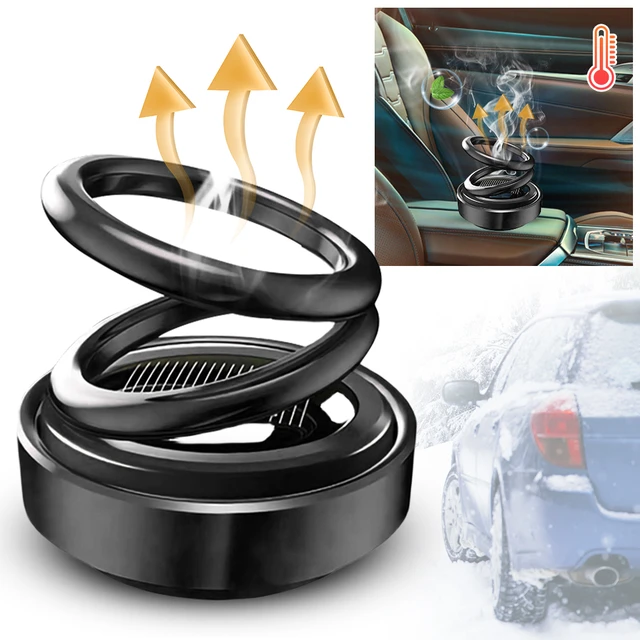 Auto Heizungen Windschutz scheibe Defroster kinetische Heizung Auto Mini  tragbare Doppel ring rotierende kinetische Molekular heizung Autozubehör -  AliExpress