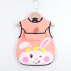 Sleeveless Bibs For Children Baby Kids Toddler Waterproof Long Sleeve Art Smock Feeding Bib Apron Fit 0-6 Years Dropshipping 6