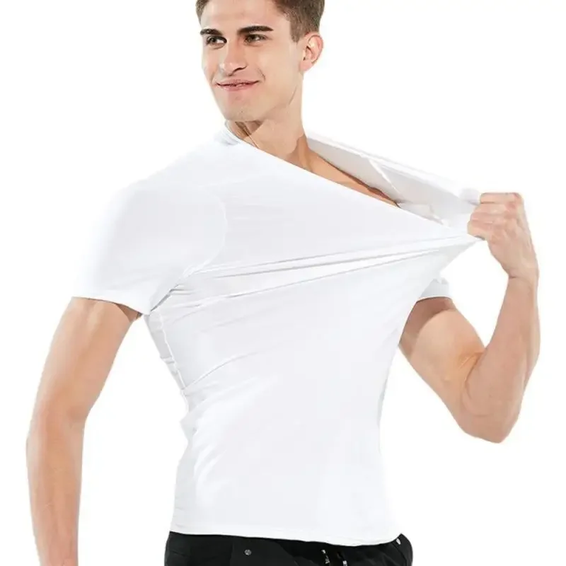 Quick Top Short Sleeve Hiking Shirt Anti-Dirty Waterproof Men T Shirt Creative Hydrophobic Stain Proof Breathable T sport t shirt