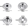 10/20/50sets 15mm Stainless Steel Press Studs Sewing Buttons Press Studs Sewing Leather Craft Clothes Bag Handmade DIY Rustproof 4