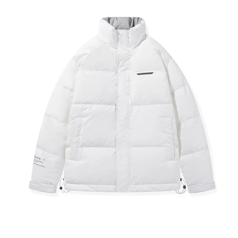 

Winter Down Jacket Men Parkas Thicken Warm Coat Mens Stand Collar Jackets White Duck Down Parka Women Fashion New Streetwear