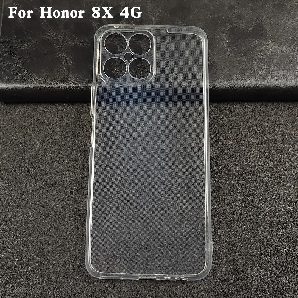 Premium Slim Transparent Soft TPU Phone Case for Huawei Honor X8 - High Quality Clear Protection (2022)