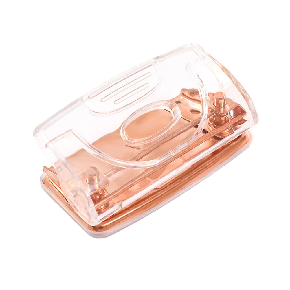 Paper Puncher Stapler Portable Multi-function Hole Office Stationery Decor Household Crafts Card Supply