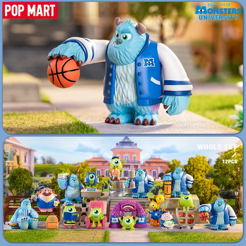 POP MART Disney/Pixar Monsters University Oozma Kappa Fraternity Series Mystery Box 1PC/12PCS