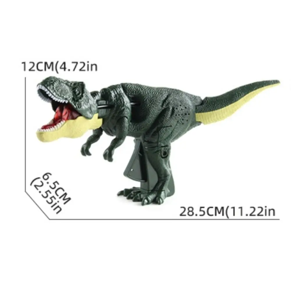 Jurassic Pressing Dinosaur Toys Swing Head T-Rex Simulation Explorative Dinosaur Bite Multiple Joints Movable