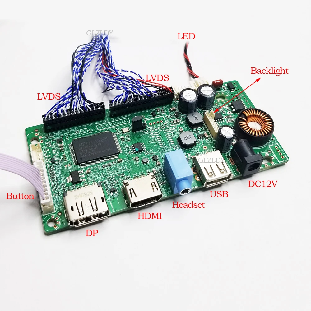 テレビ vl_lv Amazon.com: 40Pin LVDS LCD Screen Driver Board LCD Display