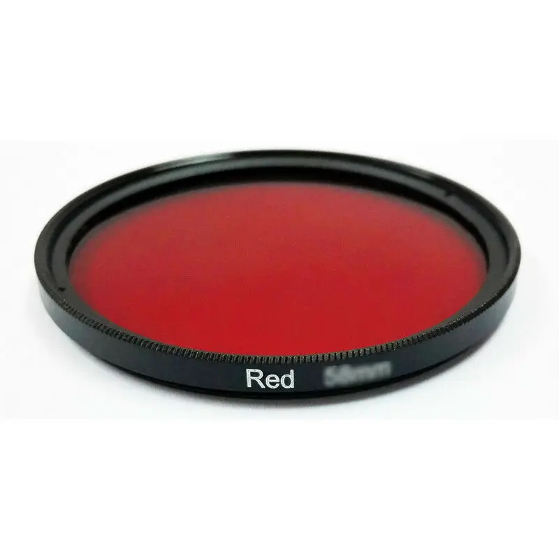 Camera Lens Filter 37 40.5 43 46 49 52 55 58 62 67 72 77 82mm DSLR Camera Lens Red Orange Yellow Green Blue Purple Color Filter for Canon