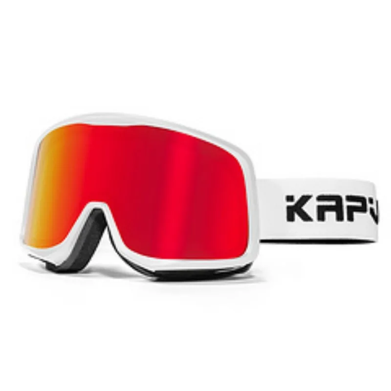 Ski goggles KAPVOE ski goggles Large cylindrical wind and fog UV400 protect women's ski glasses