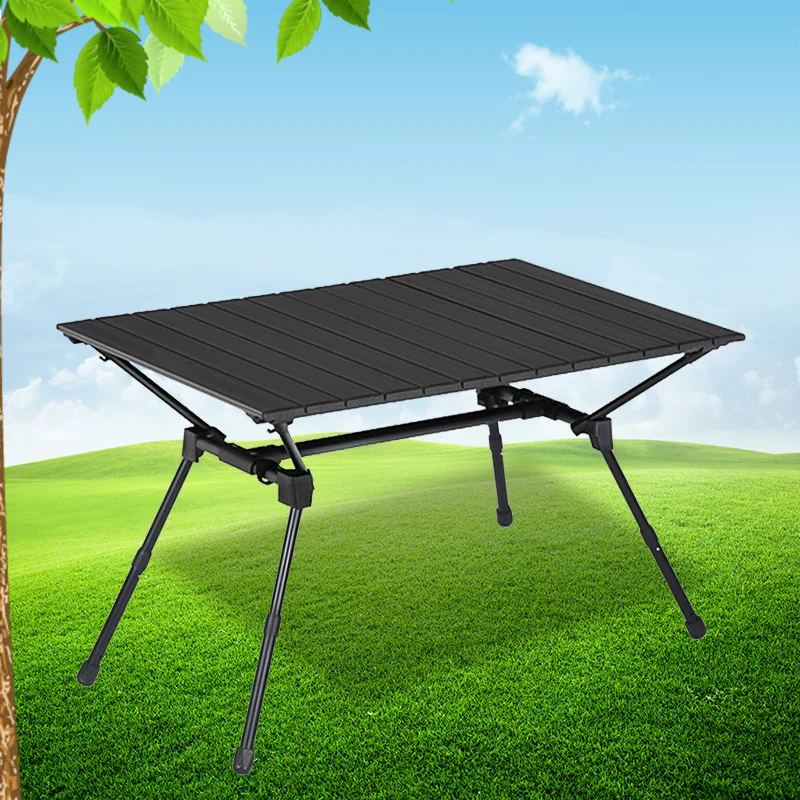 

Ultralight Fishing Table Camping Table Foldable Outdoor Furniture Aluminum Alloy Portable Computer Table For Barbecue Picnic