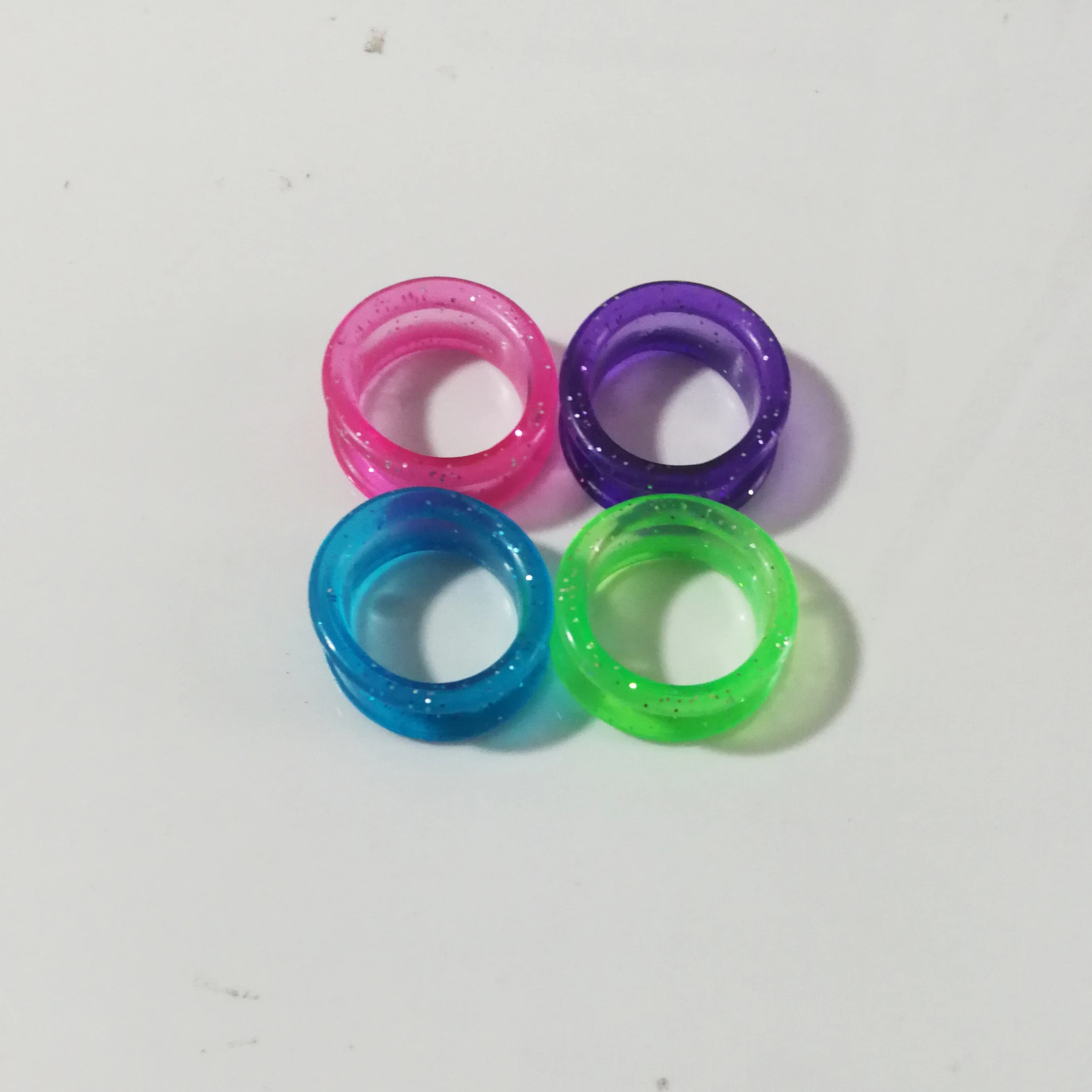 Hairdressing Scissors Dog Grooming Scissors Dog Grooming Scissors Kit Hair Trimmer Scissors Scissors Parts Silica Gel Finger Rings Fit any Scissors Inserts Hairdressing Scissor Replacement Parts