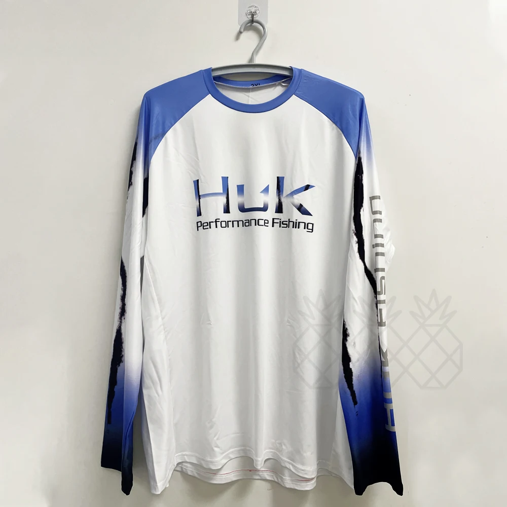 HUK Fishing Clothes Sweatshirts Long Sleeve Breathable Tops Summer