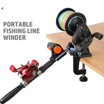Fishing Lines Winder Lines Spooler For Spools Fishing Reels High-Speed Winding No Twist Spooling Station System Efficient Spools 5
