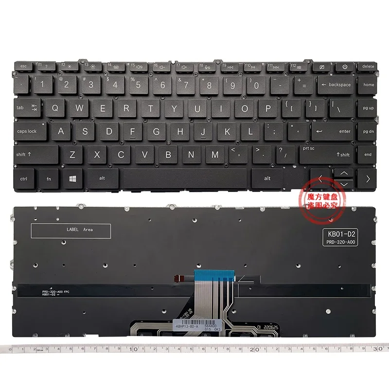 

Новая клавиатура US для HP ENVY X360 13-BA 13T-BA 13-BD 13-ay TPN-C147 C145, английская клавиатура с подсветкой