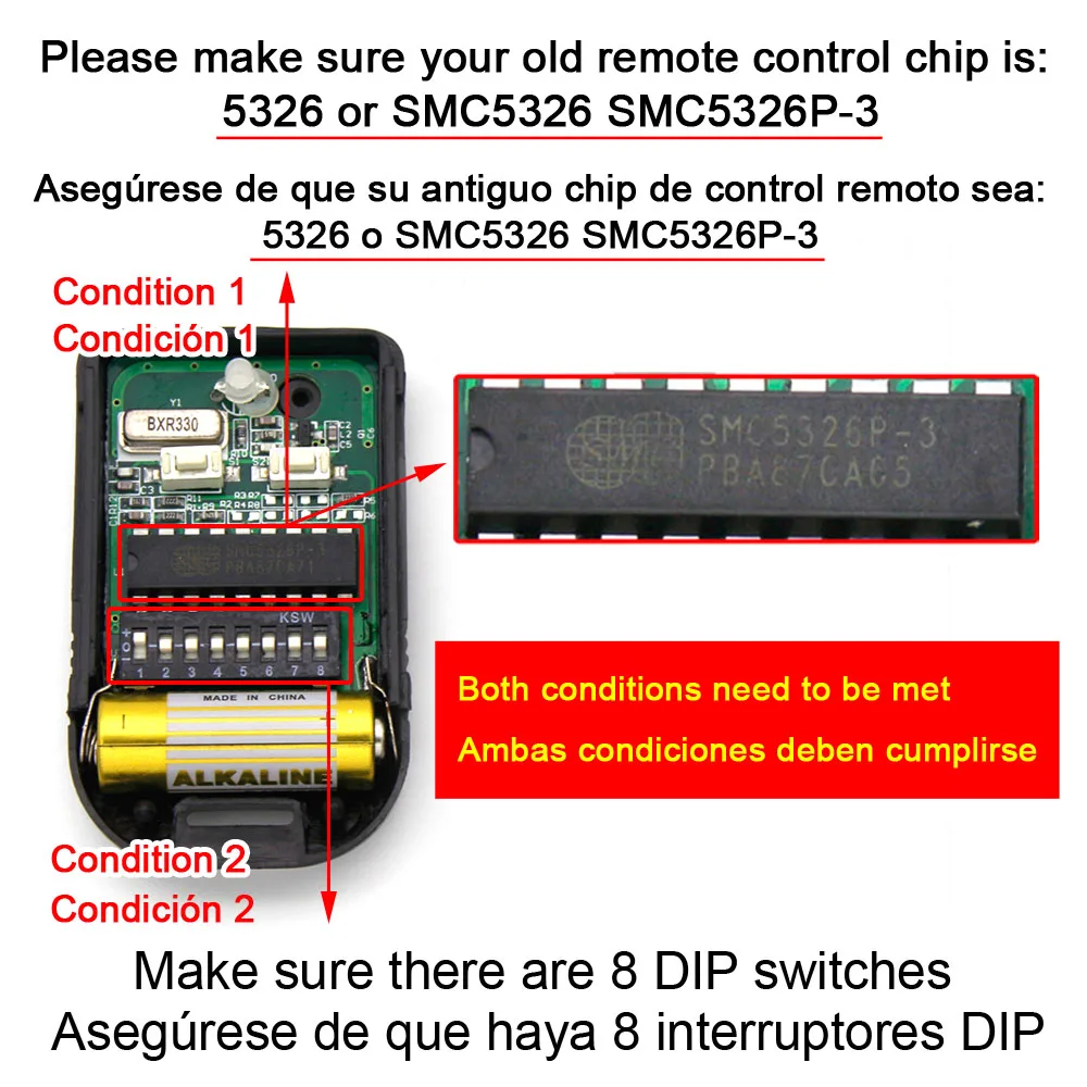 Mando a Distancia sustituto para BLUSENS H200BCRST2B22PSP-001232