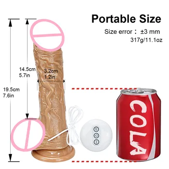 Realistic Huge Dildo Vibrator for Woman Suction Cup Soft Silicone Vagina Simulation Big Penis Anal Adults Sex Toy for Women Shop 6