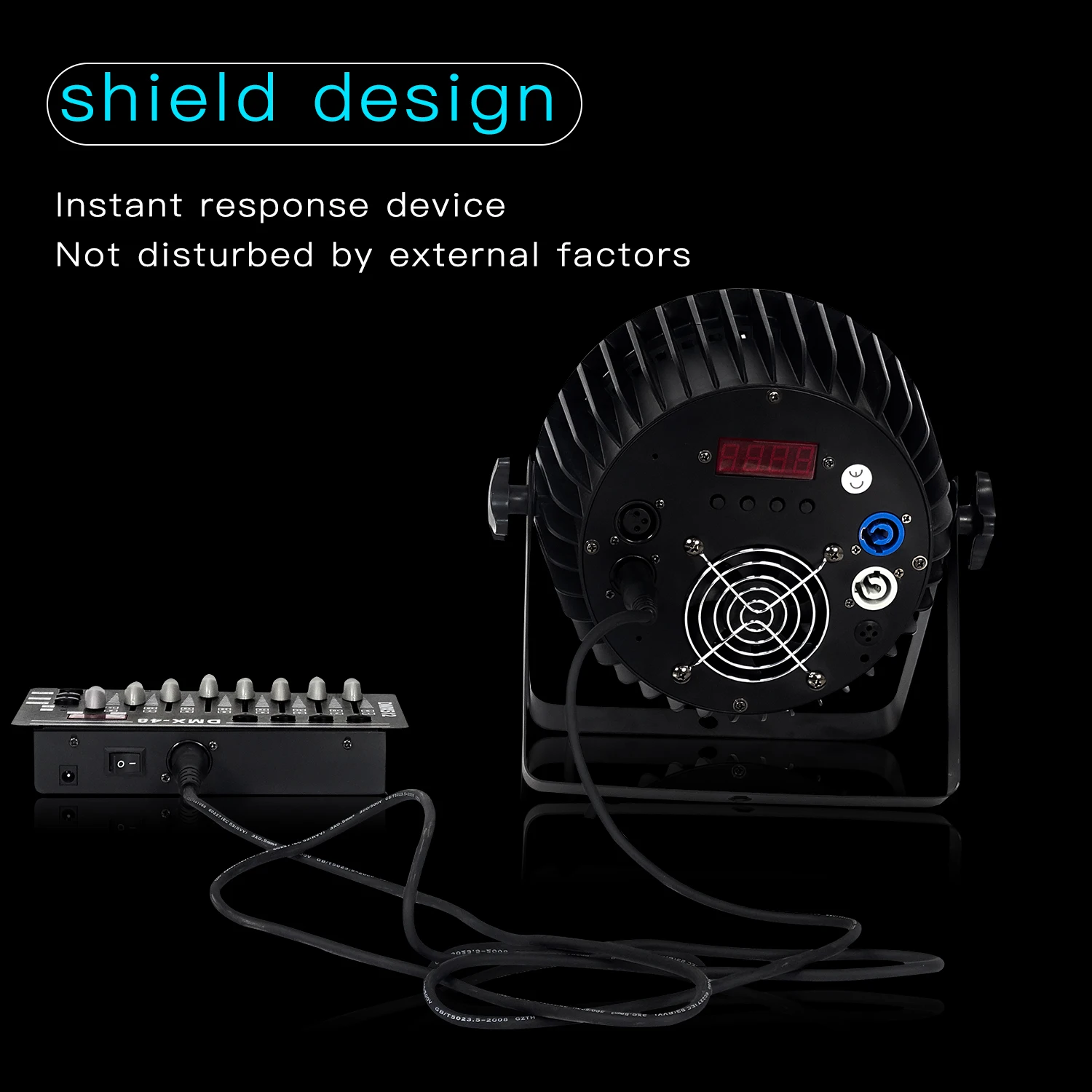 DMX Cable 10pcs/batch 3 pin DMX cable stage DMX link line LED PAR stage light Dj equipment