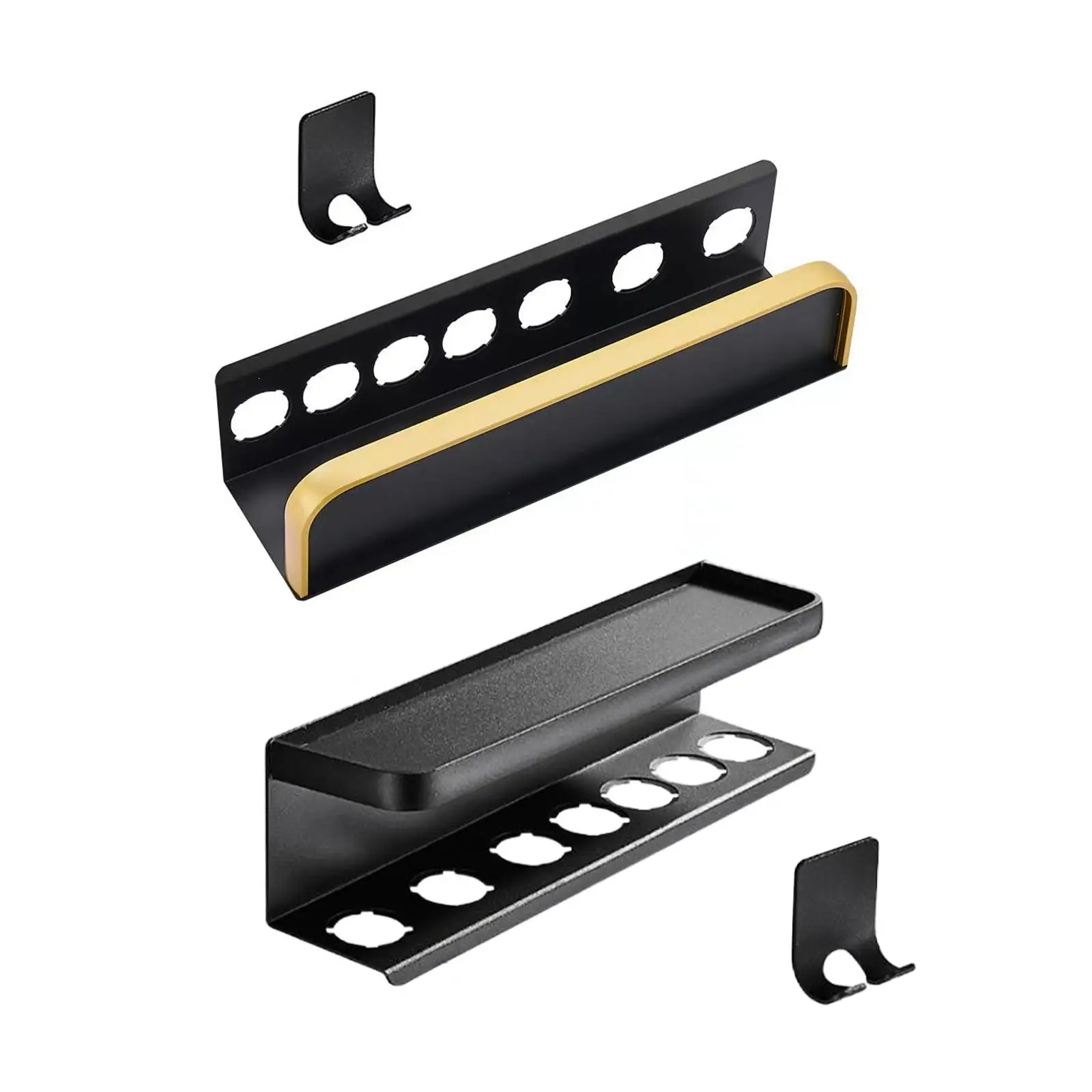 

Hair Dryer Holder Blow Dryer Holder Wall Mounted Hair Dryer Rack for Hair Straighteners
