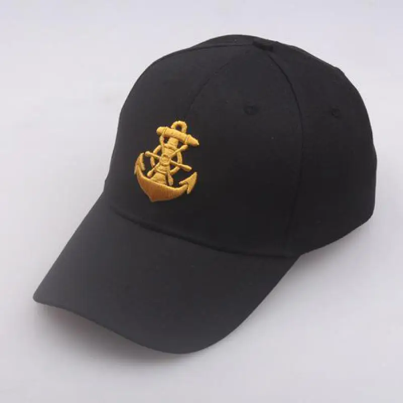 Anker Baseball Caps Für Männer Frauen Baumwolle Sailor Hut Herren Outdoor Snapback Hip Hop Trucker Hut Schwarze Kappe Gorras Dropshipping – Detail 1