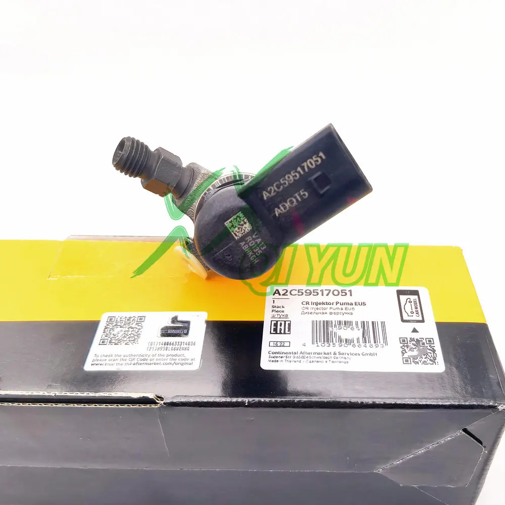 Genuine New Diesel Fuel Injector A2C59517051 BK2Q-9K546-AG BH1Q-9K546-AB For 1746967 LR032067 9801125480 Packaging a bit damaged