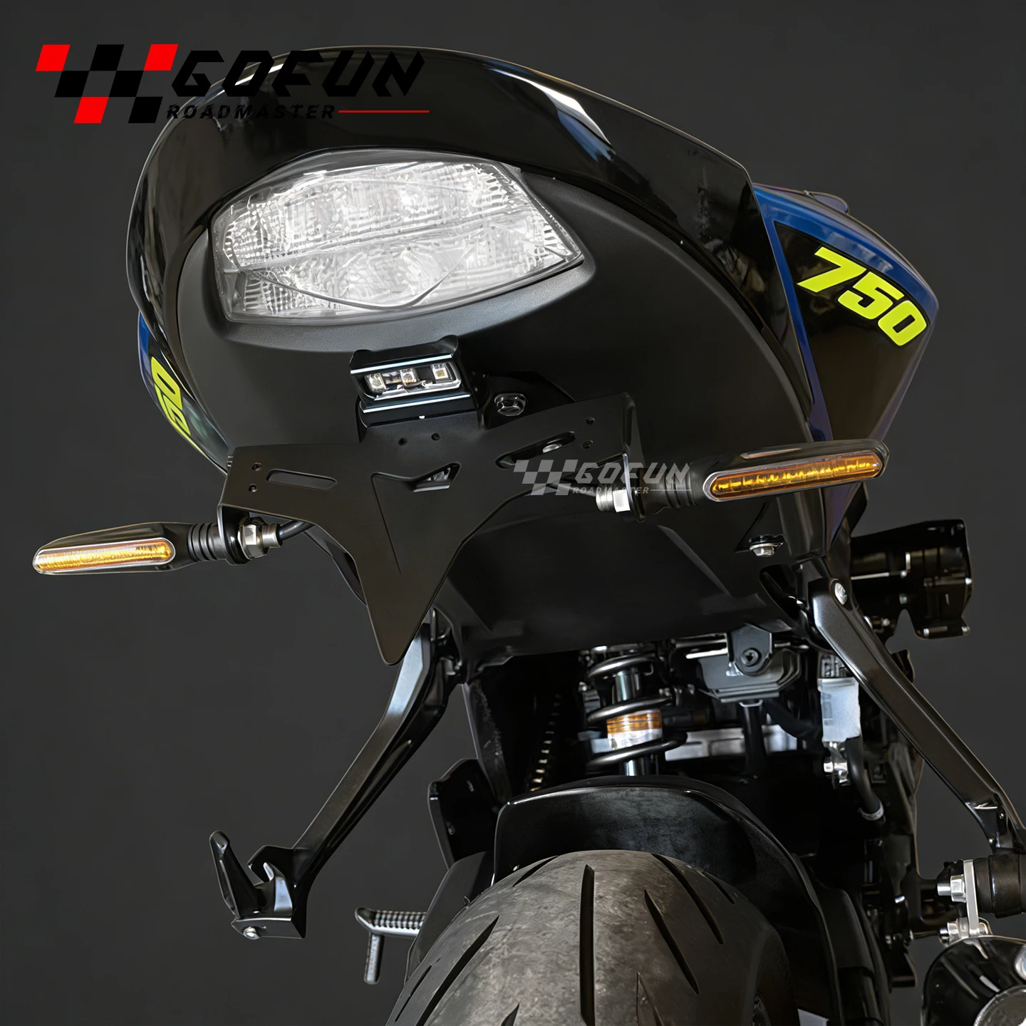 GSX-S1000F GSXS 750 950 S1000 2015-2026 테일 타이디 펜더 제거기 번호판 홀더 LED 라이트 GSX-S750 GSX-S1000 부품