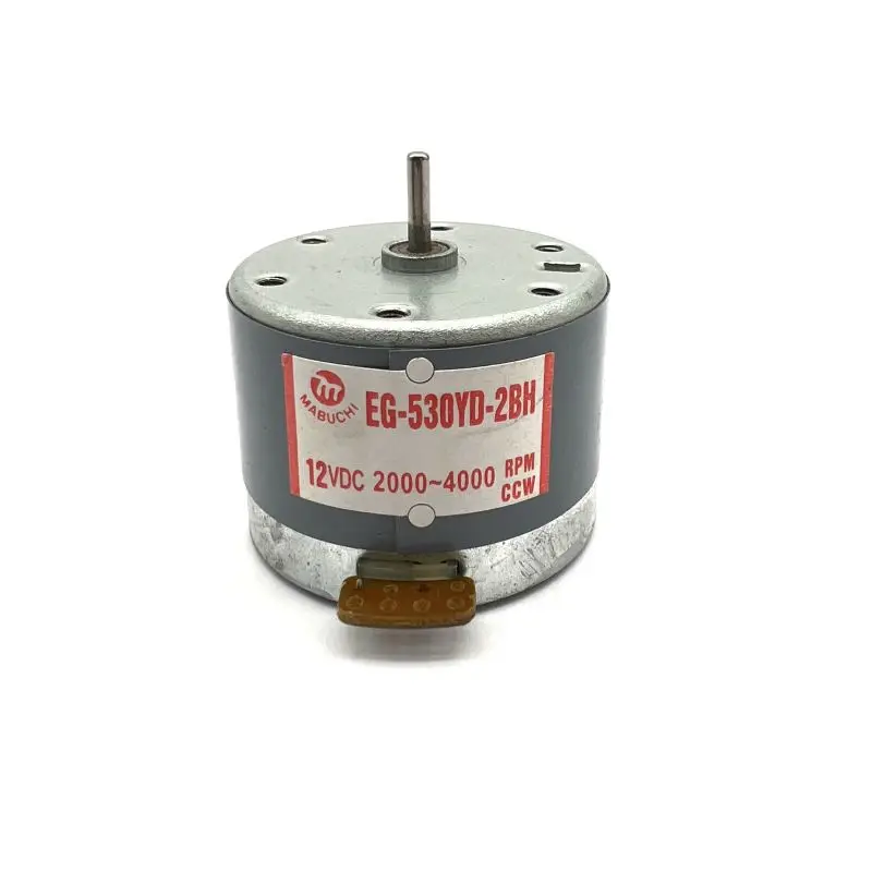 Audio Accessories EG-530YD-2BH Metal 530 Double Speed Reverse Motor CCW 12VDC 2000-4000RPM For Cassette Tape Deck Recorder Audio Motor Accessories