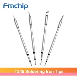 T245 Tip for Soldering Iron C245 Tips Electric Welding Equipment Tools Cautin Sting for JBC GVM T210 T80P Solder Station HS02