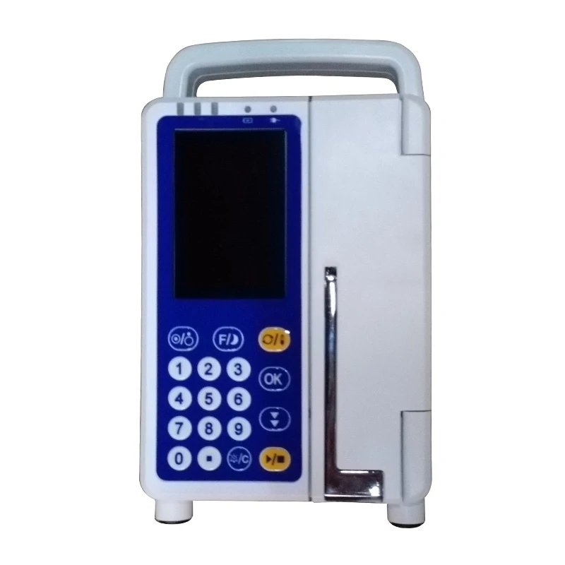 Portable digital peristaltic infusion pump for ICU digital vet syringe pump veterinary infusion pump syringe