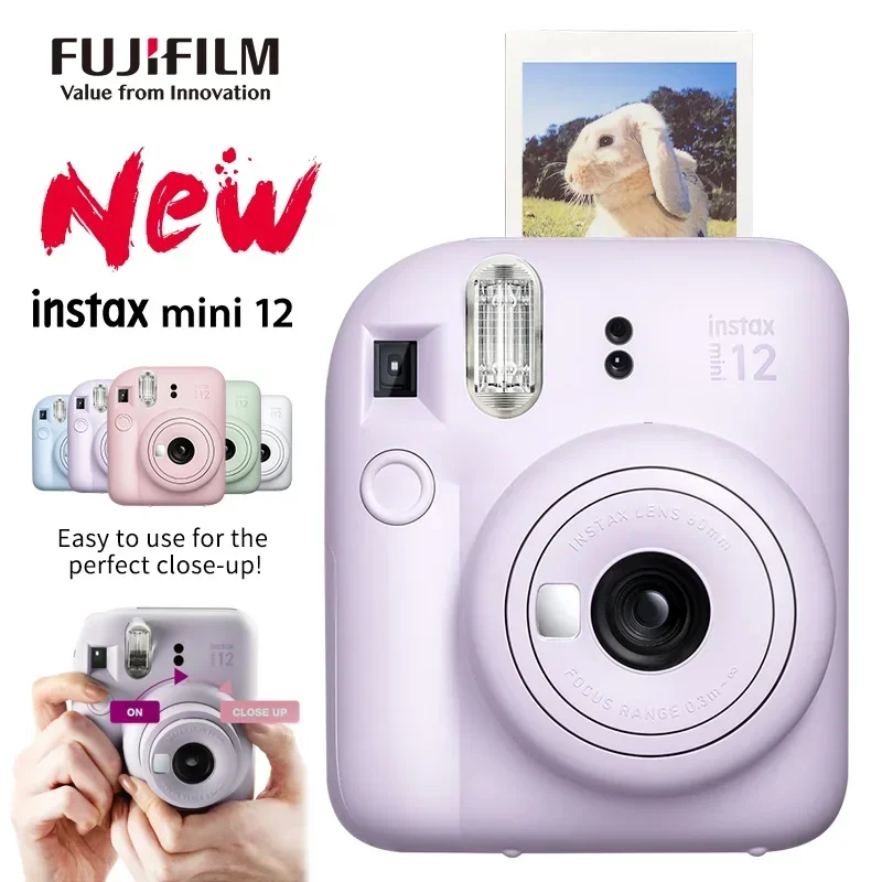 Digital Camera Instant Camera Film Origin Fujifilm Instax Mini 12 Pink/Blue/Green/White/Purple