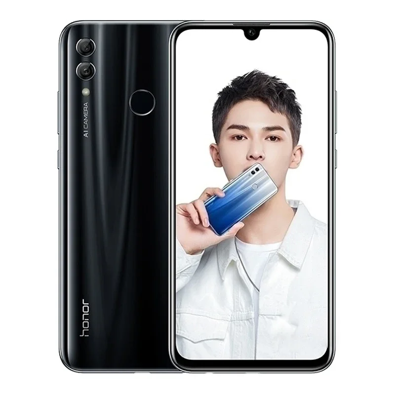 HONOR 10 Lite Smartphone Global firmware CPU HiSilicon Qilin 710 Rear camera pixels 24MP 3400mAh used phone 2