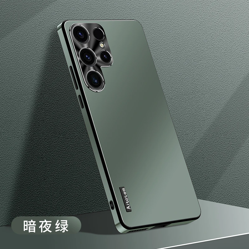 Luxury Metal Camera Protective Phone Case with Shockproof Bumper