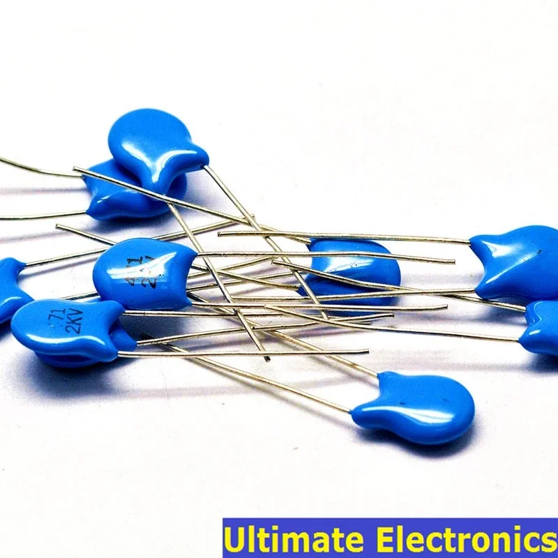 

20pcs/200pcs 470pF 471 2KV 0.47nF 2000V High Voltage Ceramic Disc Capacitor