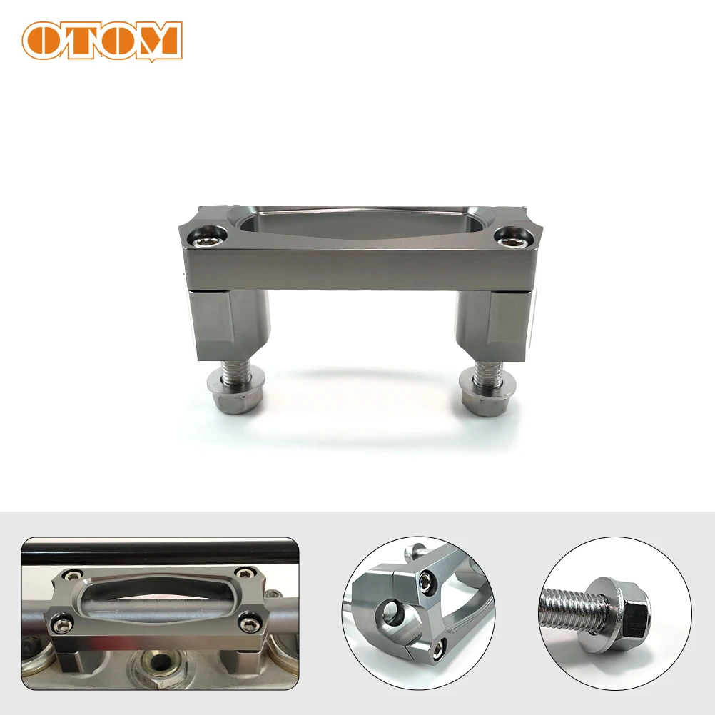 

Universal Motorcycle 22MM Handle Bar Riser Clamp Handlebar Adapter Mount W/ Bolt Nuts For KAWASAKI HONDA YAMAHA SUZUKI Dirt Bike