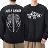 2025 Hot Sale Men's Y2K O-Neck Hoodies Spring Autumn Home Outdoor Comfortable Pullover Male Casual Fashion Long Sleeved T-shirts 1