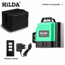 HILDA 16 - Line Self - Leveling 360° Green Laser Level with Powerful Beam (LS152)