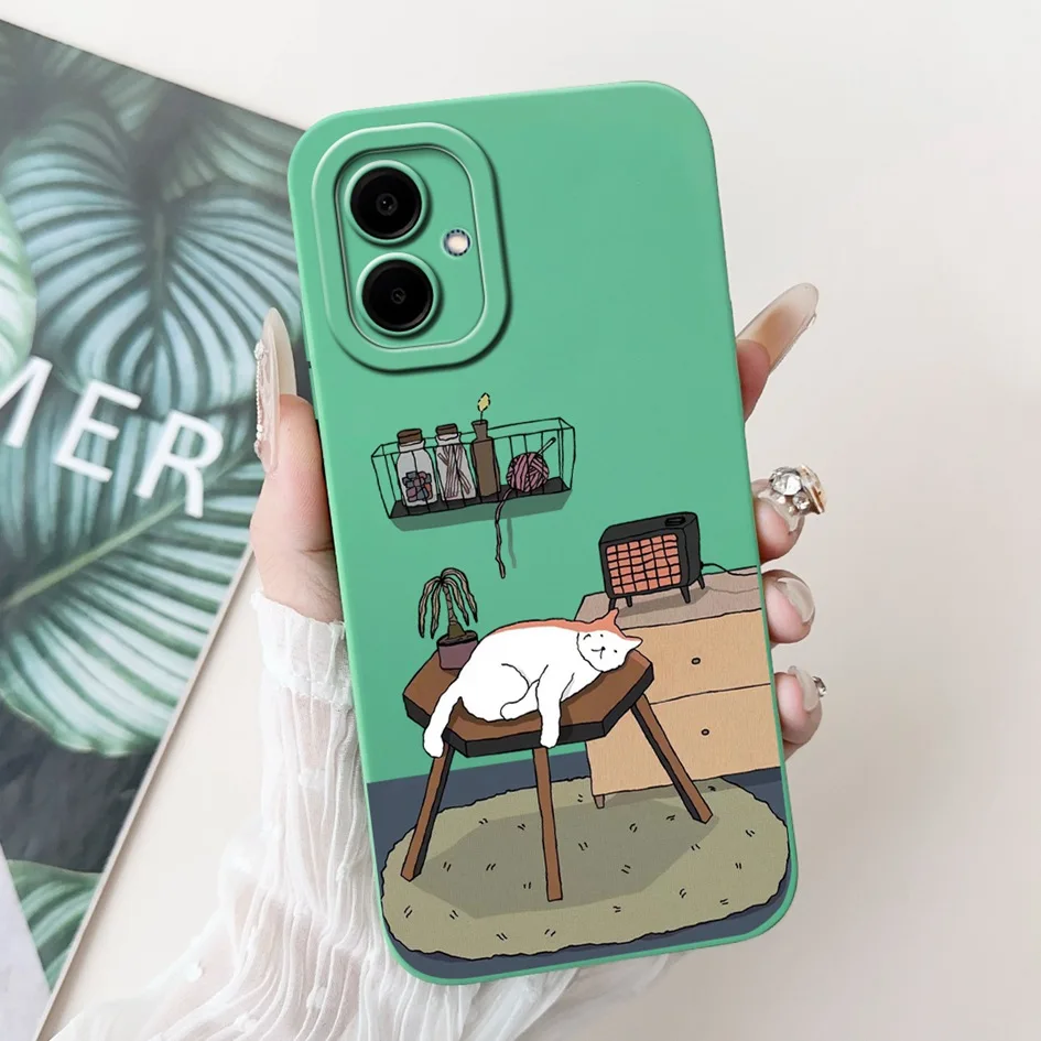 Cute Astronaut Unicorn Silicone Soft Case with Camera Lens Protection