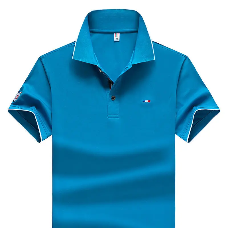 thumbnail image 1 of Camiseta para hombre, camiseta bordada con gráfico para hombre, camiseta con cuello, polos amarillos, ropa elegante para hombre, ropa cómoda y barata, 1 of 5