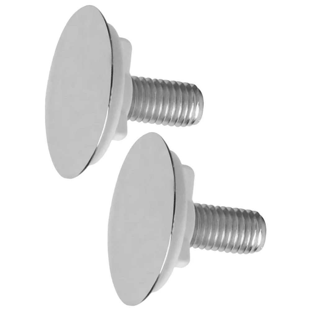 

2 Pcs Sink Faucet Cover Cap Kitchen Hole Covers Decorative for Counter Space Plastic
