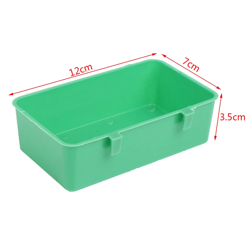 5pcs Multifunction Bird Food Tray Parrot Bathtub Animal Cage Standing Bird Toys Utensils Bath Tub Cleaning Products