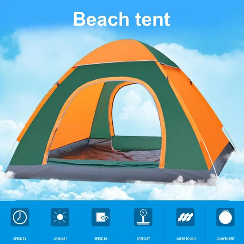 

1-2 Person Automatic Camping Tent Anti-UV Instant PopUp Tents Portable UV Protection Outdoor Fishing Beach Tent Sun Shelter