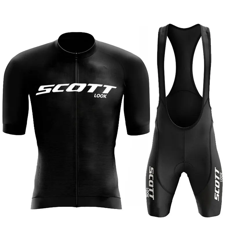 2025 Summer Cycling Clothes Men Cycling Kits MTB Bike Clothing Short Sleeve Breathable Racing Road Bicycle Cycling Jersey Sets 2