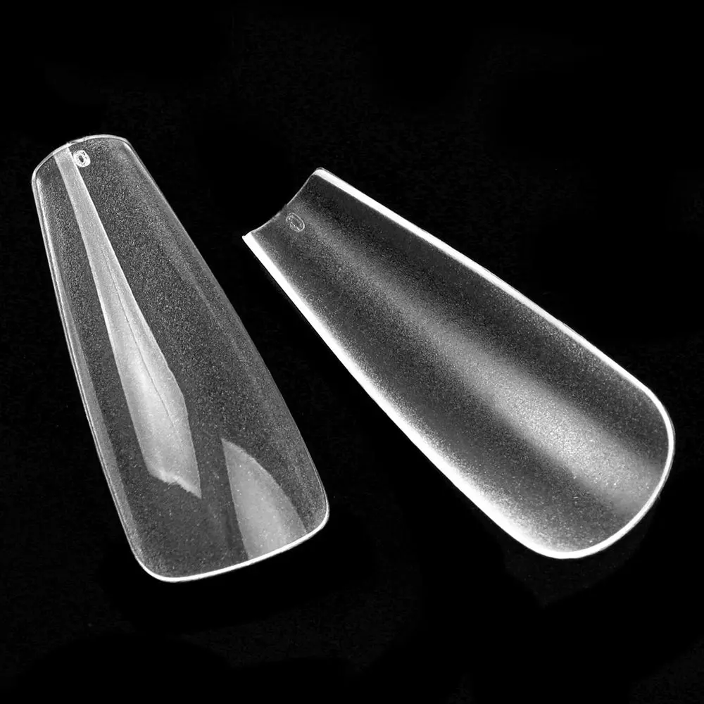 On Nail Capsule Manicure Mold DIY with Storage Case False Nails Fake Nail Extension Full Cover Nail Tips Long Artificial Nails