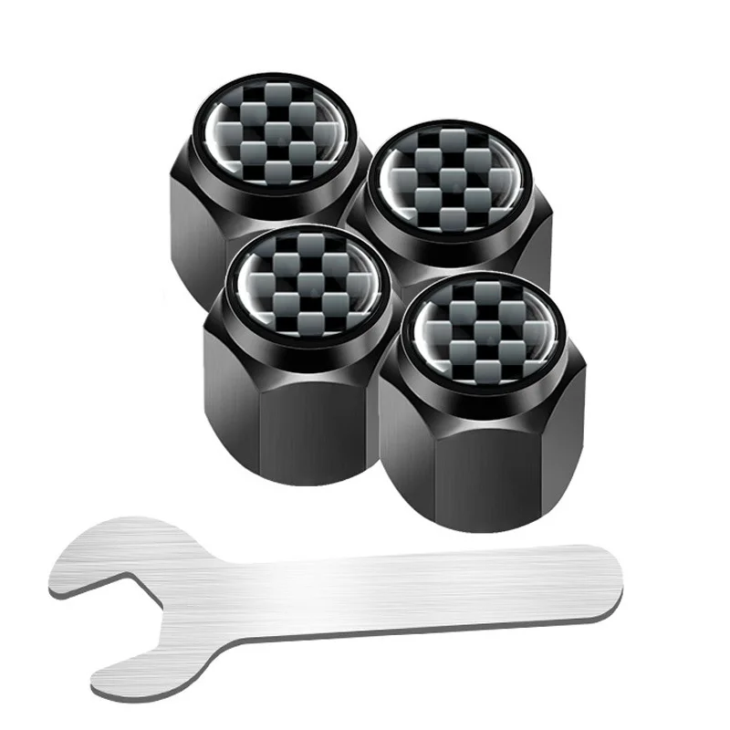 4PcsAutomobileAntiTheftDustAirTiresStemsValvesCapsNbomb