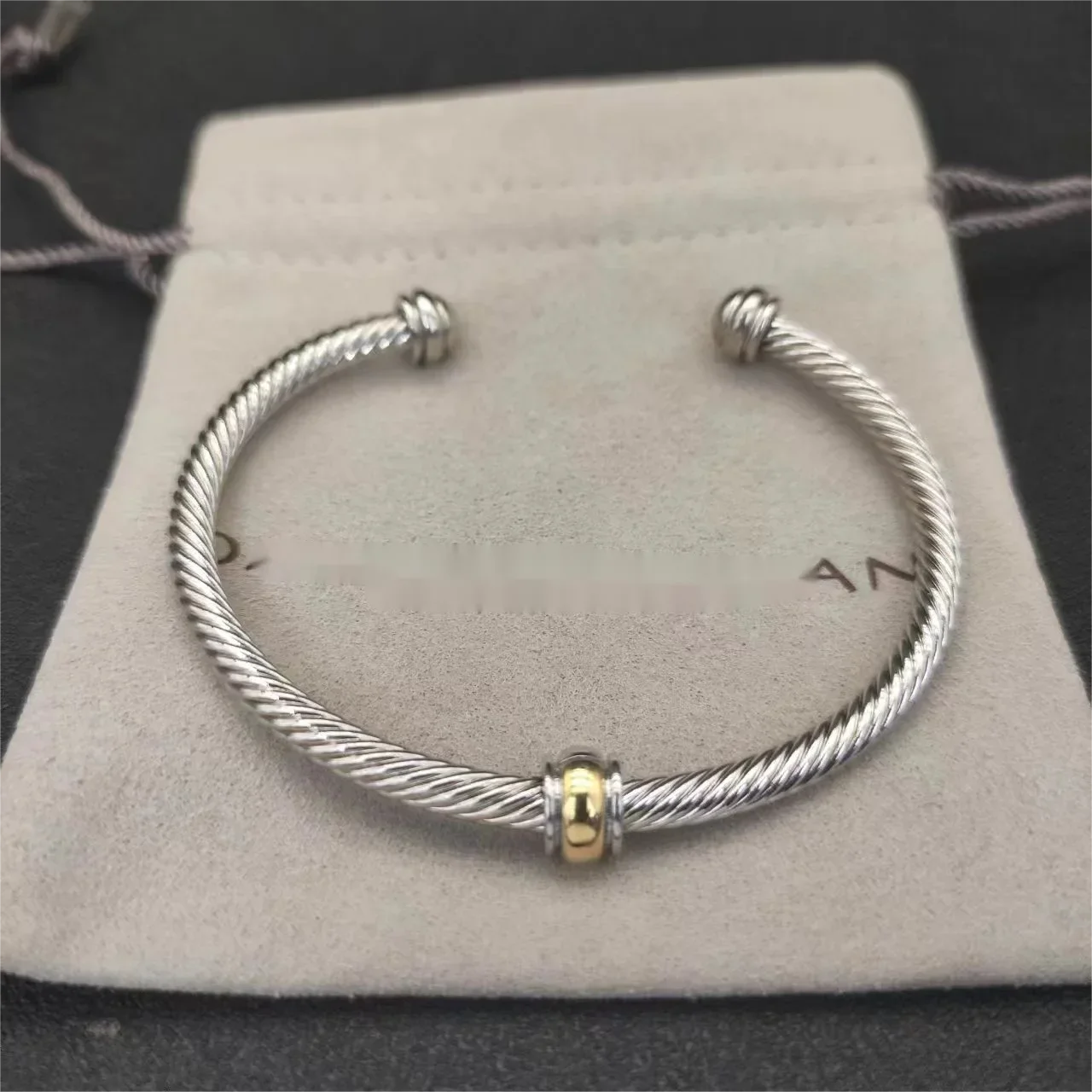 High Quality Fashion 925 Silver DY Star Bracelet Image 4