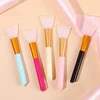 1/4/5/6-pack advanced silicone facial mask brush - mild and soft, suitable for all skin types, formaldehyde free 5