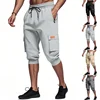 Summer Cross-Border American Simple Heavyweight Men's Outdoor Casual Hip Hop Sports Loose Trendy Shorts for Men