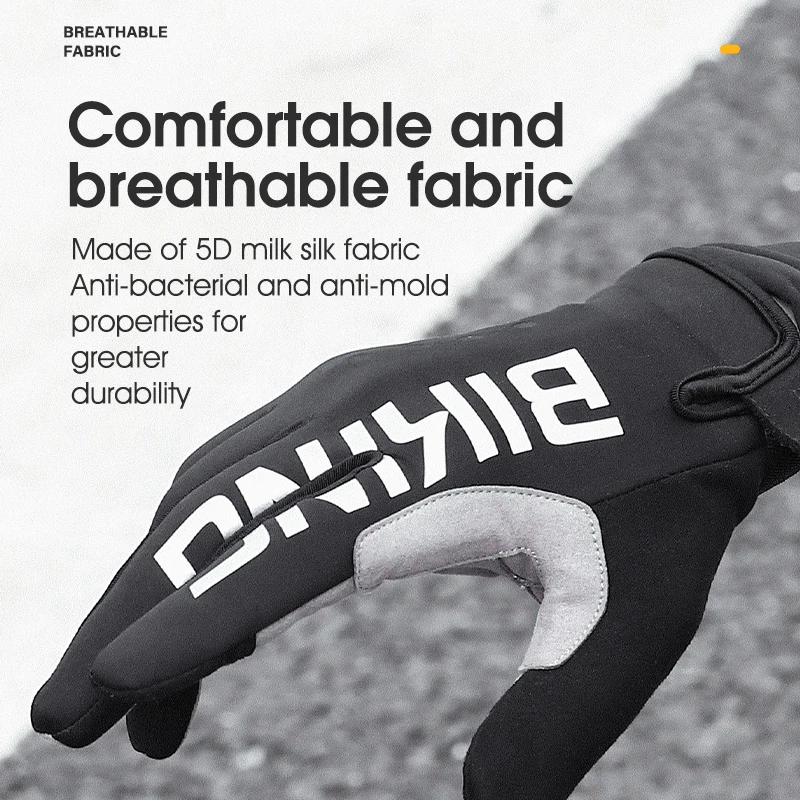 Cycling gloves gym gloves WEST BIKING Cycling Gloves MTB Bike Bicycle Full Finger Gloves Men Women Winter Gym Fitness Non-slip Breathable Sports