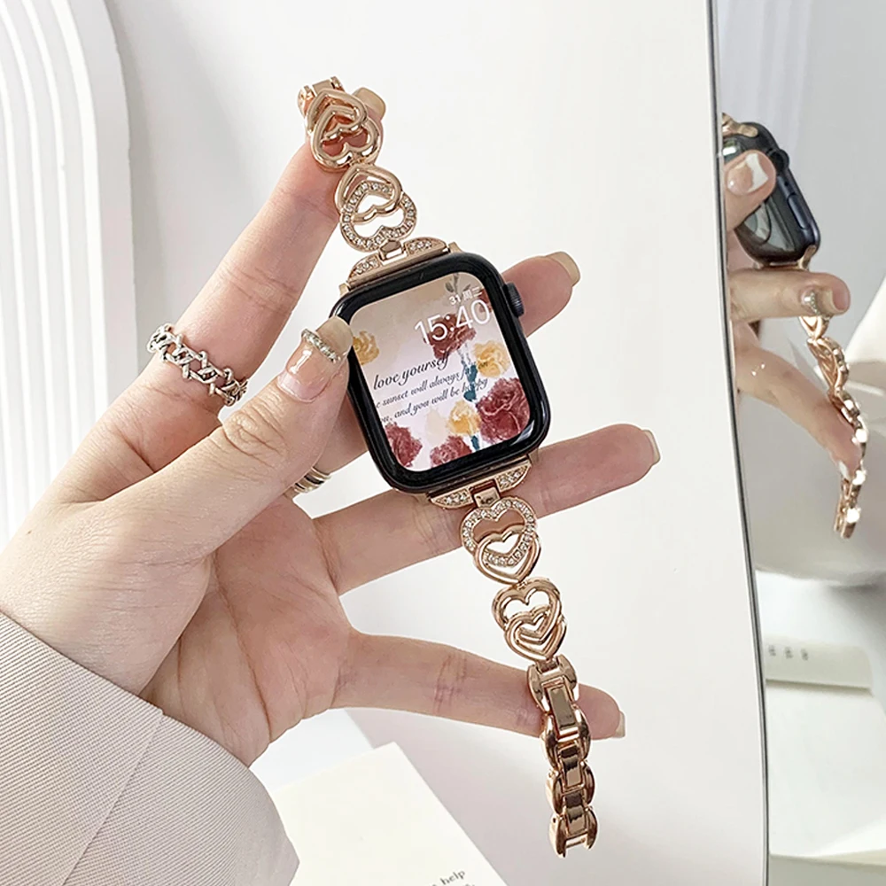 Apple Watch Women Diamond Band Apple Watch Band Diamond Strap