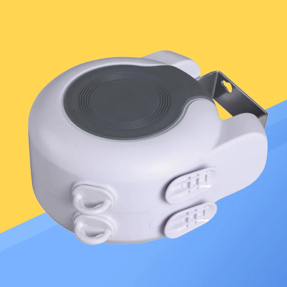 

Retractable Clothesline Heavy Duty Portable Clothes Dryer with Adjustable PVC Rope String